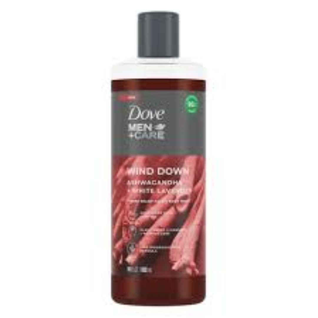 DOVE MEN+CARE B/WASH WIND DOWN+ASHWA+W/LAV 532ML